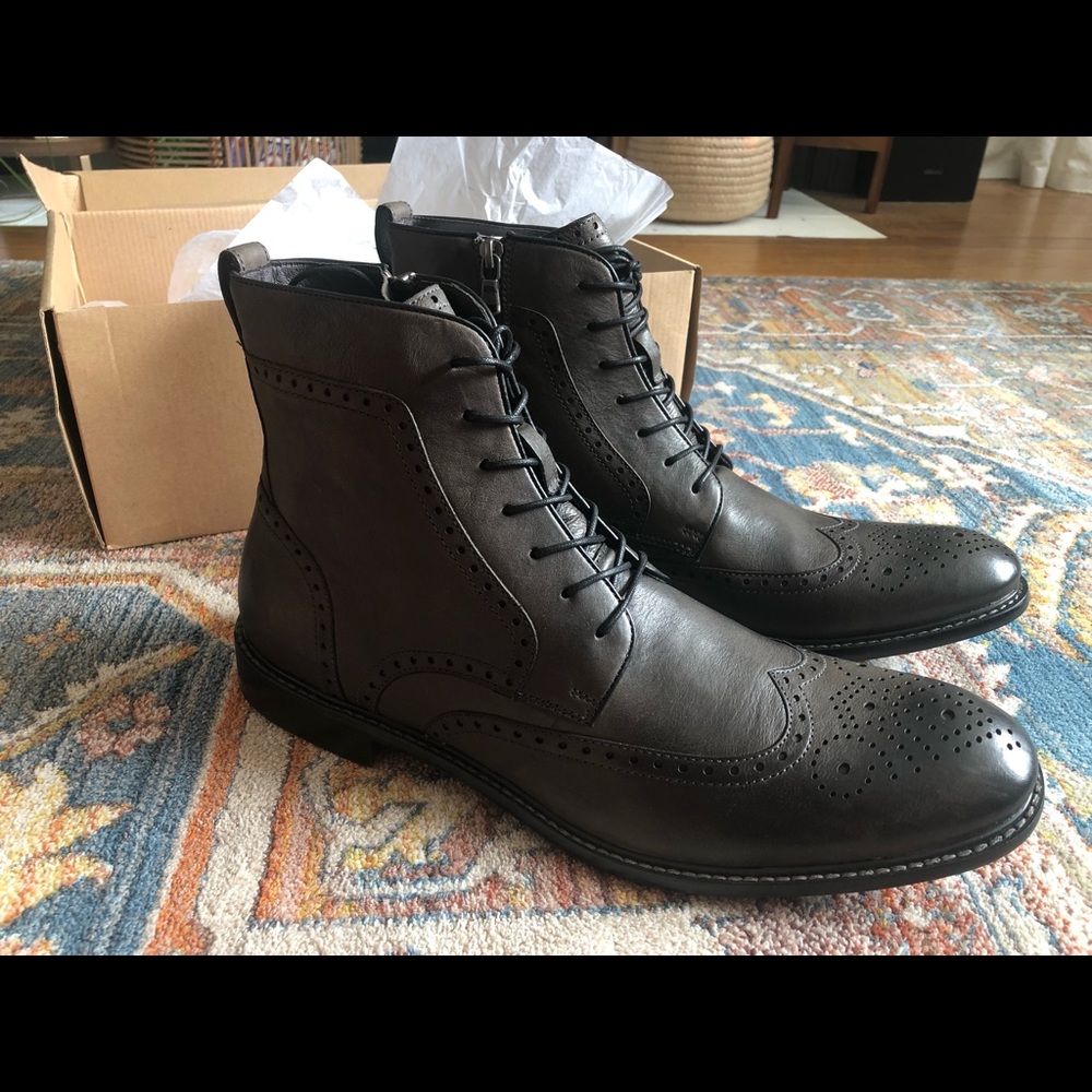 John Varvatos Men’s Wingtip Boots